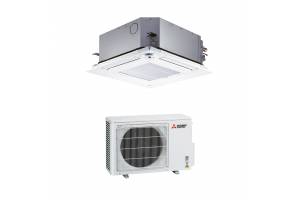 Mitsubishi Electric oras-oras kasetinis šilumos siurblys SLZ-M355FA+SLP-2FALM+SUZ-M35VA su keturkrypte kasetė šildymo galia 4,0 kW, šaldymo 3,5 kW Freonas R410A Mitsubishi Electric oras-oras kasetinis šilumos siurblys SLZ-M355FA+SLP-2FALM+SUZ-M35VA su keturkrypte kasetė šildymo galia 4,0 kW, šaldymo 3,5 kW Freonas R410A